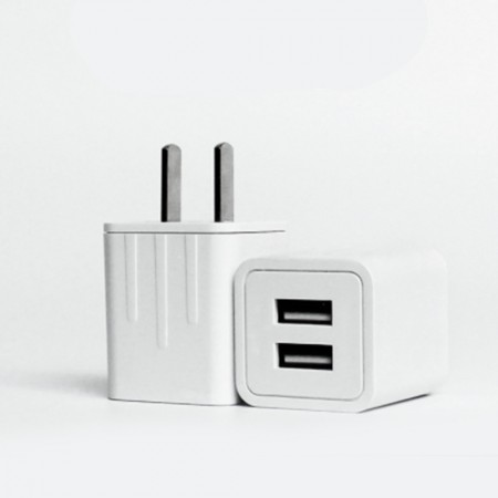 USB Wall Charger, 2.1A/5V Dual Port USB Cube Power Adapter Charger Plug Charging Block Replacement for Phone 12/11/ XS /XR/X Promax, 8/7/6 Plus, Samsung, LG, HTC, Moto, Android Phones
